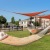 a slide in a park