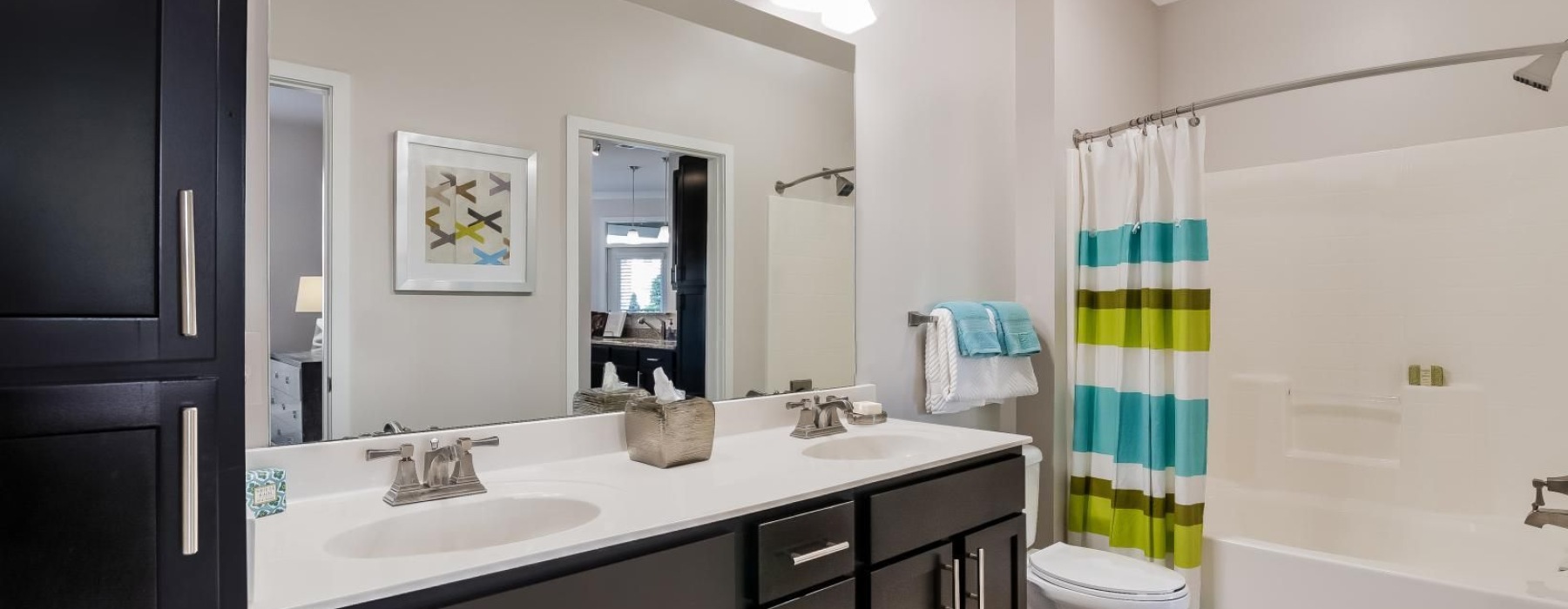 a bathroom with a sink and a toilet