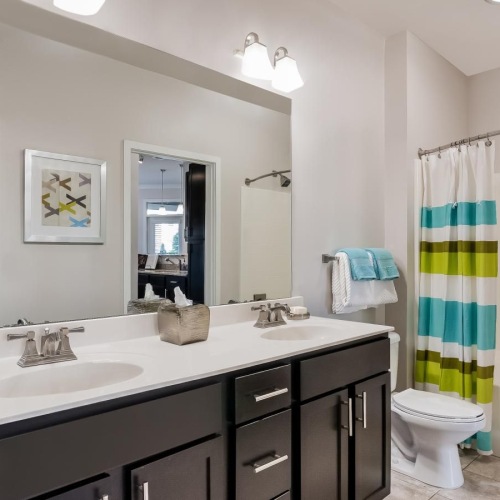 a bathroom with a sink and a toilet
